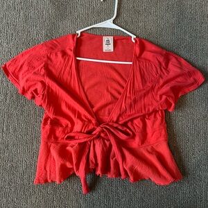 Free people tie top